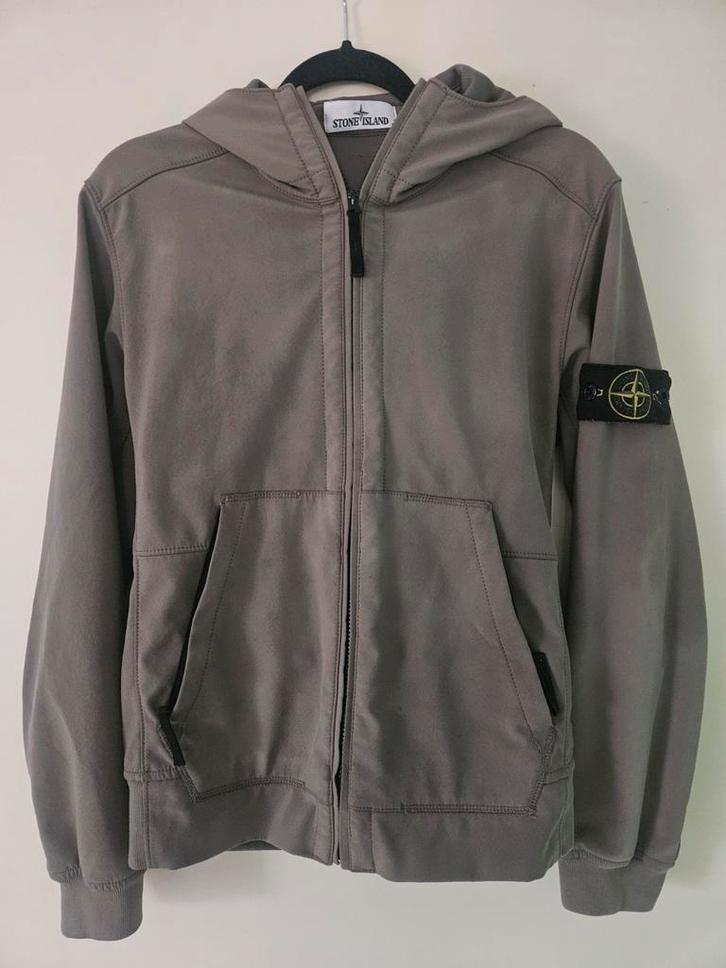 Stone Island Soft Shell Jack – Maat S – Zo goed als nieuw, Kleding | Heren, Jassen | Zomer, Zo goed als nieuw, Maat 46 (S) of kleiner