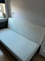 IKEA NYHAMN 3-zits slaapbank - Wit, Huis en Inrichting, Wit, Tweepersoons, Ophalen of Verzenden, Zo goed als nieuw