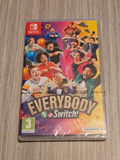 Everybody 1-2-Switch! - Nintendo Switch - Nieuw!, Spelcomputers en Games, Games | Nintendo Switch, Nieuw, Overige genres, 3 spelers of meer