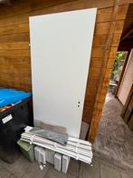 Binnendeur opdek, Doe-het-zelf en Verbouw, Deuren en Horren, Ophalen, Gebruikt, 80 tot 100 cm, 215 cm of meer