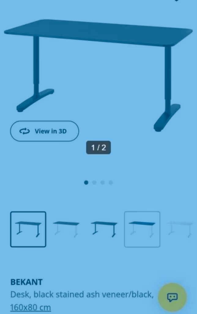 Ikea desk 160x80. Already disassembled, Huis en Inrichting, Bureaustoelen, Zo goed als nieuw, Bureaukruk, Ophalen