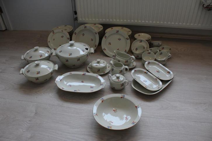 vintage eetservies, Antiek en Kunst, Antiek | Servies compleet, Ophalen