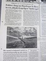 4 vintage artikelen en fotos Fokker vlietuigen 1957-66 vlieg, Verzamelen, Luchtvaart en Vliegtuigspotten, Verzenden, Gebruikt
