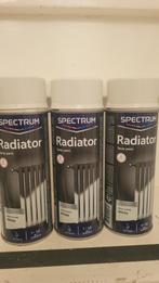 Witte verf spuitbus radiator, Doe-het-zelf en Verbouw, Ophalen, Nieuw, Wit