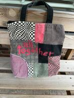 Desigual tas jeans stof katoen, Ophalen of Verzenden, Gebruikt, Blauw, Shopper