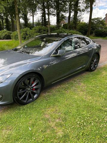 Tesla Model S 2014 Grijs beschikbaar voor biedingen