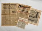 Lot met Duitstalige oorlogskranten | 1940 t/m 1942, Verzamelen, Militaria | Tweede Wereldoorlog, Ophalen of Verzenden, Duitsland