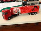 Daf truck met trailer.      Lion Cars, Ophalen of Verzenden, Zo goed als nieuw, Bus of Vrachtwagen, Lion Toys