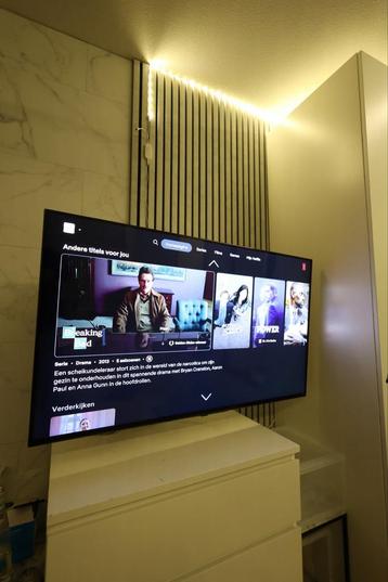 Lg qled 50 inch + Wallmount - Zo goed als nieuw! beschikbaar voor biedingen