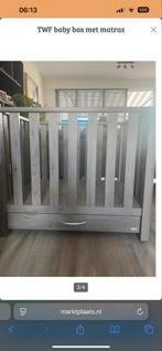 Box met Matras - TMF, Kinderen en Baby's, Boxen, Ophalen, Gebruikt, Rechthoekig, Lade