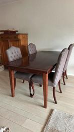 Mooie tafel donker hout, Ophalen, Gebruikt, 50 tot 100 cm, 150 tot 200 cm