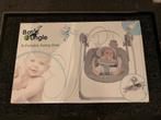 Bo Jungle B-Portable Swing Grey Compacte & Luxe Babyschommel, Overige merken, Schommelstoel, Zo goed als nieuw, Met gordel(s) of riempje(s)