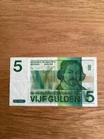 Bankbiljet van 5 gulden uit 1973, Postzegels en Munten, Ophalen of Verzenden, Los biljet