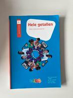 Hele getallen, rekenen-wiskunde Pabo, Ophalen of Verzenden, Zo goed als nieuw, Jos van den Bergh; Ortwin Hutten; Marc van Zanten; Petra van ...