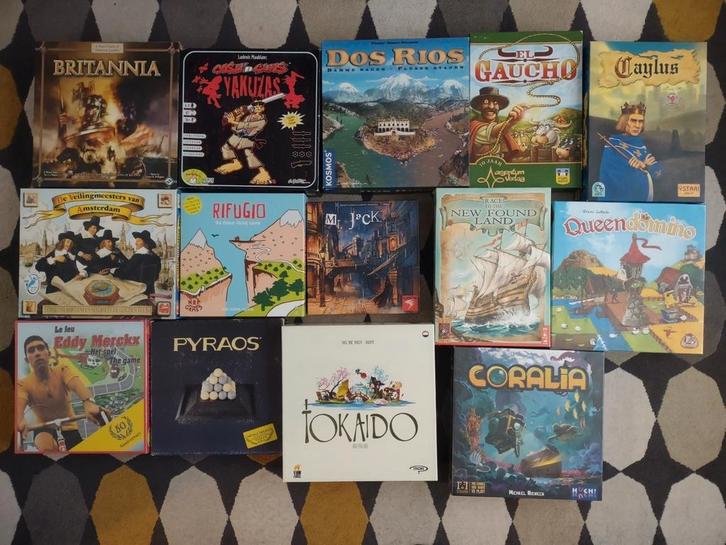 Meerdere spellen aangeboden, Hobby en Vrije tijd, Gezelschapsspellen | Bordspellen, Zo goed als nieuw, Een of twee spelers, Drie of vier spelers