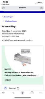 Nicey infrarood sauna deken, warmte deken, Ophalen of Verzenden, Nieuw