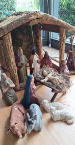 Kerststal antiek, Diversen, Kerst, Ophalen, Gebruikt