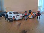 Playmobil james bond auto detective en 2x bx scooters, Ophalen of Verzenden