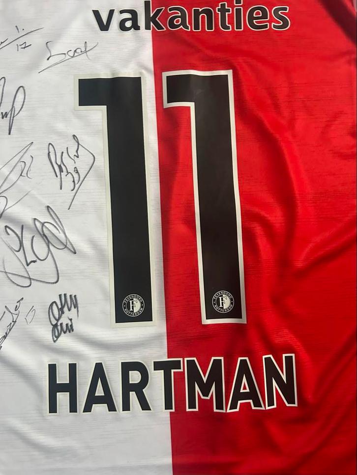 Gesigneerd Feyenoord 24/25 Thuis Shirt, Verzamelen, Sportartikelen en Voetbal, Nieuw, Overige typen, Feyenoord, Ophalen of Verzenden
