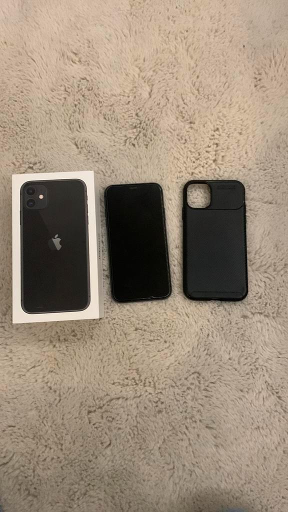 Iphone 11, Telecommunicatie, Mobiele telefoons | Apple iPhone, Zo goed als nieuw, 64 GB, iPhone 11, Zwart, Ophalen of Verzenden