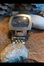 Sicura horloge jump hour propeller, Sieraden, Tassen en Uiterlijk, Horloges | Heren, Ophalen of Verzenden, Zo goed als nieuw, Staal