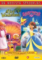 Alice In Wonderland Assepoester DVD, Alle leeftijden, Europees, Tekenfilm, Zo goed als nieuw