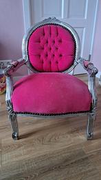 Barok roze stoel, Ophalen of Verzenden, Zo goed als nieuw, Stoel(en)