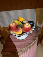 Vintage Majolica Fruitschaal - Jaren '50/'60, Antiek en Kunst, Antiek | Keramiek en Aardewerk, Ophalen of Verzenden