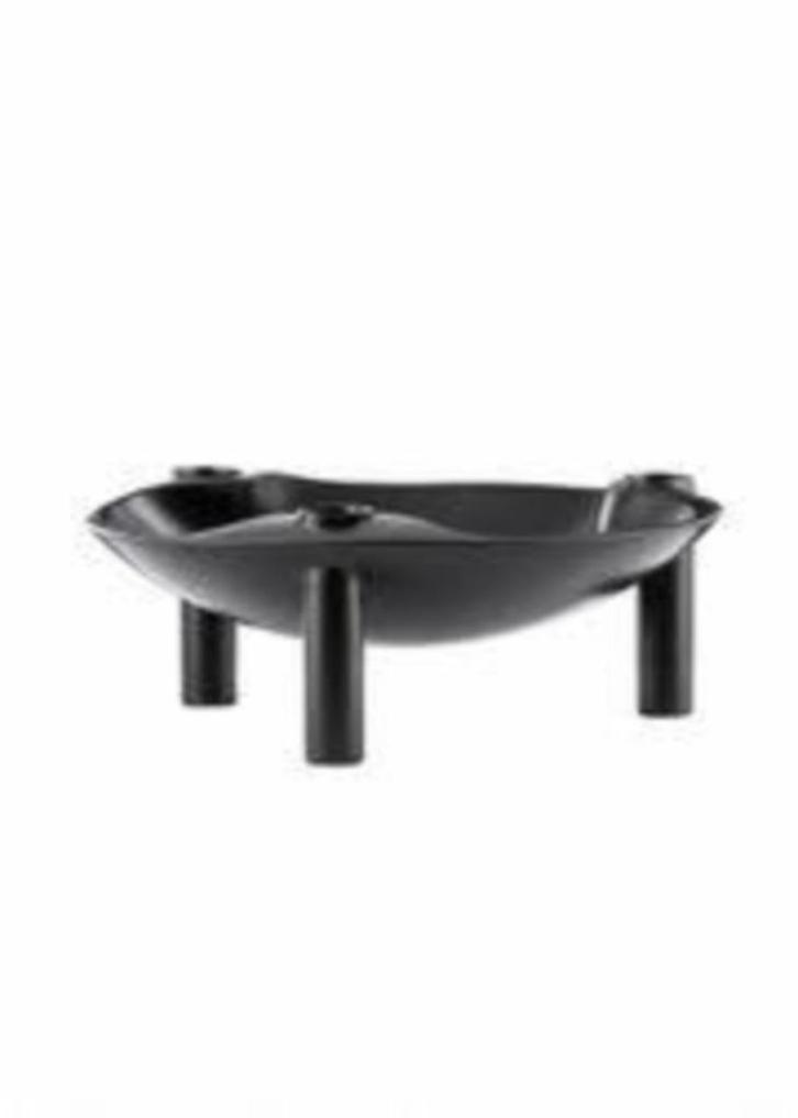 stoff nagel bowl zwart te koop, Huis en Inrichting, Woonaccessoires | Kandelaars en Kaarsen, Nieuw, Kandelaar, Minder dan 25 cm