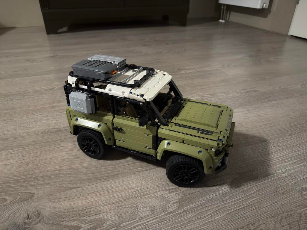 Lego Technic Land Rover Defender, Ophalen, Zo goed als nieuw, Complete set, Lego