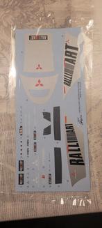 decals div. o.a. lancer evo, civic en impreza, Overige merken, Auto, Groter dan 1:32, Nieuw