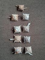 Ww2 wo2 9x Duitse bodemvondst officier sterren, Verzamelen, Ophalen of Verzenden, Duitsland, Hulzen of Bodemvondsten