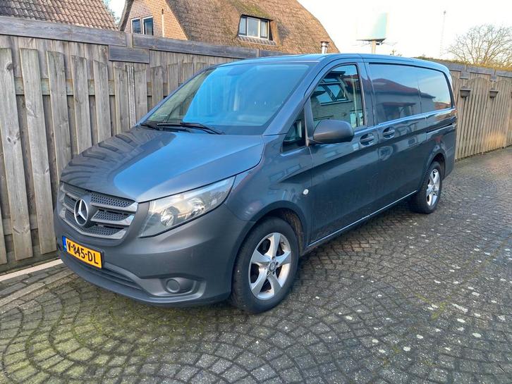 mercedes vito 119 cdi l2 euro 6 2x schuifdeur geen btw marge, Auto's, Bestelauto's, Bedrijf, ABS, Airbags, Airconditioning, Boordcomputer