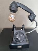 Retro Telefoonlamp - Uniek Design, Huis en Inrichting, Lampen | Tafellampen, Gebruikt, Retro, antiek, vintage, design, Ophalen of Verzenden