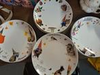 Rieten Poortvliet Borden Set, Antiek en Kunst, Ophalen