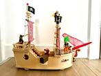 Houten piratenschip, Kinderen en Baby's, Speelgoed | Houten speelgoed, Overige typen, Gebruikt, Ophalen