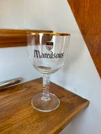 Maredsous abdij bierglas 0,33L, Ophalen of Verzenden, Zo goed als nieuw, Glas of Glazen, Overige merken