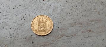 10 gulden goud Dordrecht 1824 beschikbaar voor biedingen