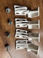 Scharnierende bevestiging schuine balk, Minder dan 50 cm, Gebruikt, Wit, Ophalen of Verzenden