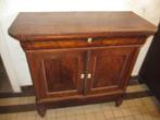 Mooi Antiek mahonie houten Dressoir kastje en benen beslag, Ophalen, Gebruikt, 100 tot 150 cm, Met lade(s)