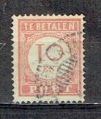 Nederlands-Indië 1914 PORT P28 Cijfer SOERABAJA, Ophalen of Verzenden, Gestempeld, Nederlands-Indië