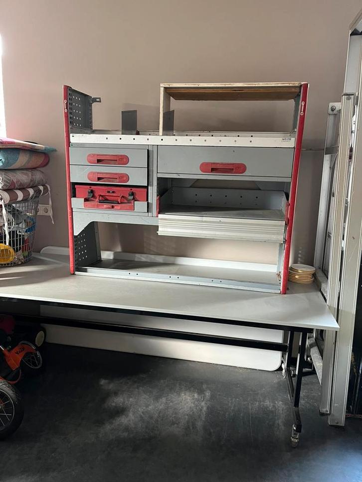 bedrijfsauto inbouw gereedschaps kast., Auto diversen, Auto-accessoires, Gebruikt, Ophalen