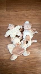 Tiamo Knuffeldoekjes en Rammelaar Set, Ophalen of Verzenden, Zo goed als nieuw, Overige typen, Met geluid