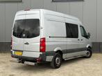 Volkswagen Crafter 35 2.5 TDI L2H2 DC Marge, Airco 7 persoon, Auto's, Bestelauto's, Gebruikt, Volkswagen, 7 stoelen, Origineel Nederlands