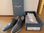 Van Lier herenschoenen. Grijs leer , witte zool. maat 44., Kleding | Heren, Schoenen, Ophalen, Overige kleuren, Van Lier, Zo goed als nieuw