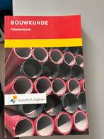 Bouwkunde Tabellenboek - Noordhoff Uitgevers, Ophalen of Verzenden, Zo goed als nieuw, Bouwkunde