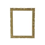 Gouden Houten Lijst Klassiek Barok Stijl Schilderij Kader, Huis en Inrichting, Minder dan 50 cm, Gebruikt, Ophalen of Verzenden