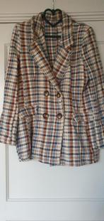 vintage blazer maat L geblokt, Ophalen of Verzenden, Zo goed als nieuw, Maat 42/44 (L), Jasje