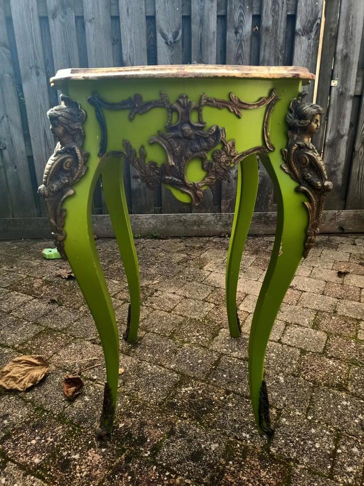 Antieke Tafel - Uniek Stuk!, Huis en Inrichting, Tafels | Sidetables, Ophalen of Verzenden