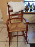 Vintage eiken schommelstoel, Ophalen of Verzenden